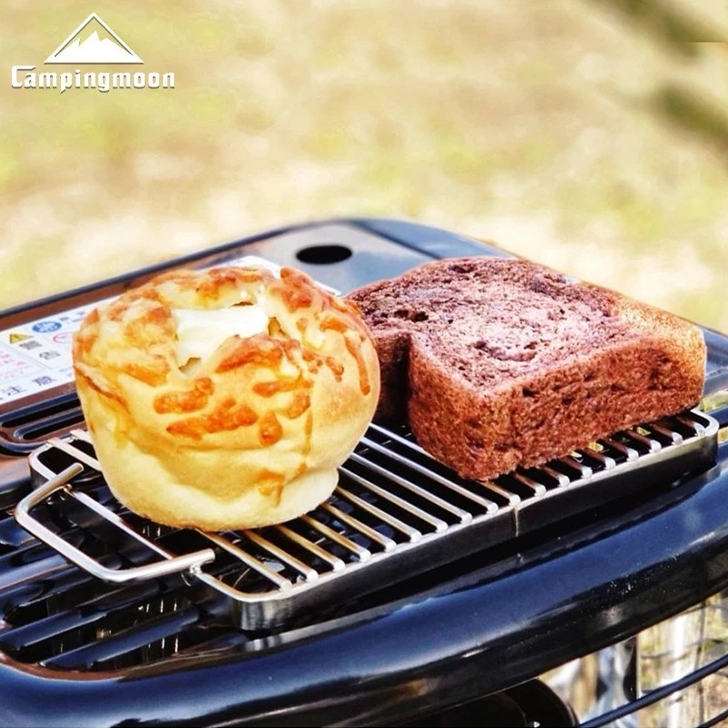 CAMPINGMOON Outdoor Camping Gear B5-W Thickened 304 Stainless Steel Barbecue Grill Barbecue Net, Grilled Fish and Meat Net
CAMPINGMOON Outdoor Camping Gear B5-W Thickened 304 Stainless Steel Barbecue Grill Barbecue Net, Grilled Fish and Meat Net