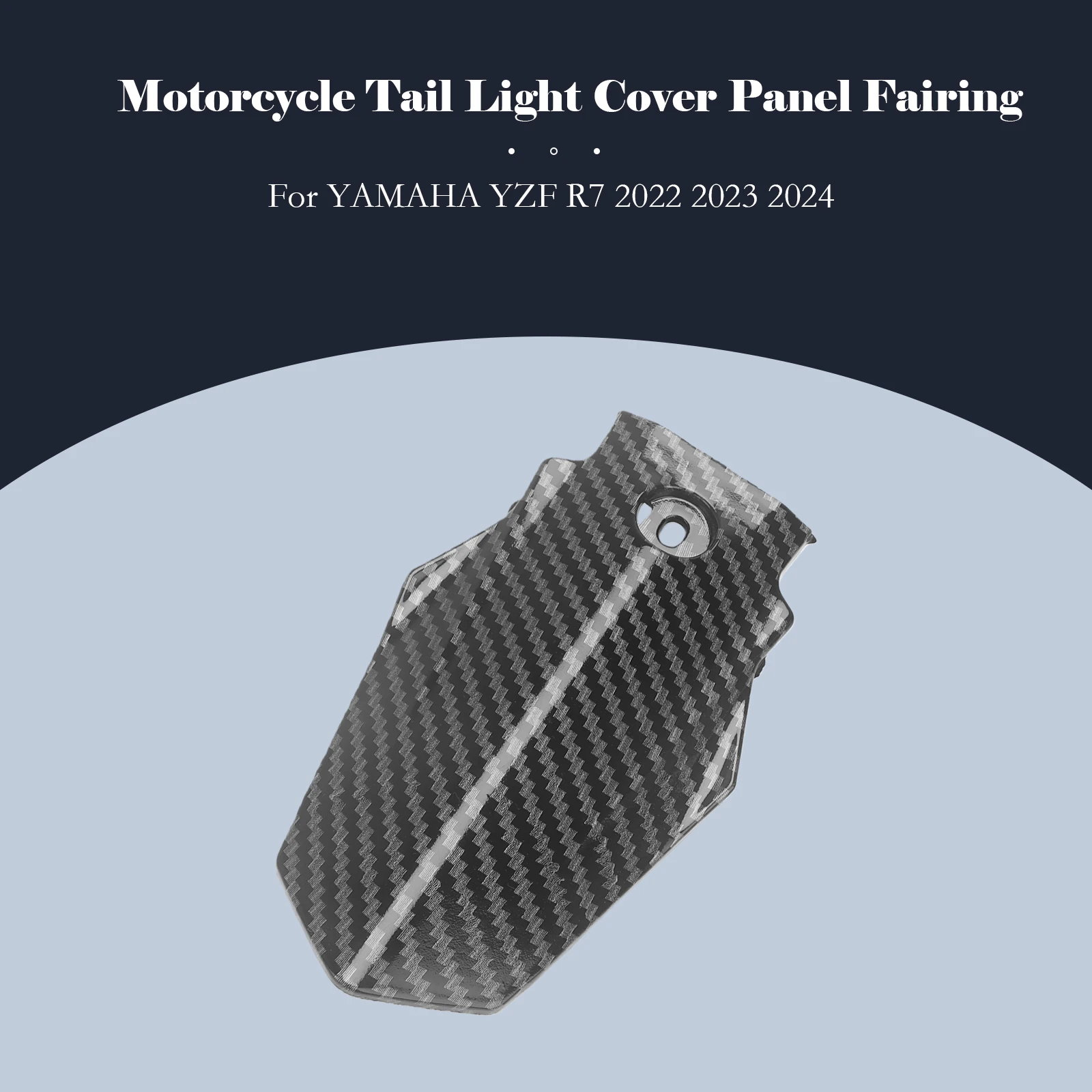 YZF-R7 Motorcycle ABS Carbon Fiber Rear Upper Seat Tail Light Cover Panel Fairing Protector Fit For YAMAHA YZF R7 2022 2023 2024
YZF-R7 Motorcycle ABS Carbon Fiber Rear Upper Seat Tail Light Cover Panel Fairing Protector Fit For YAMAHA YZF R7 2022 2023 2024