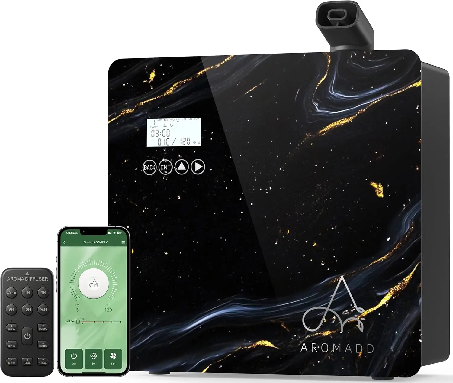 2026 Upgraded 3500 Sq.Ft HVAC Scent Diffuser for Home, Smart Whole House Scent System with App & Remote Control, Hotel Collectio
2026 Upgraded 3500 Sq.Ft HVAC Scent Diffuser for Home, Smart Whole House Scent System with App & Remote Control, Hotel Collectio