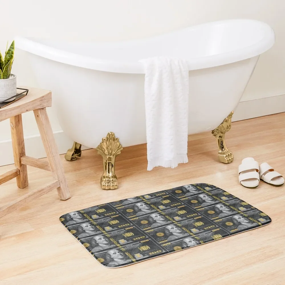 100 Dollar Bill Bath Mat Carpet For Bath Anti-Skid Bathroom Carpet Bathroom Floor Mat
100 Dollar Bill Bath Mat Carpet For Bath Anti-Skid Bathroom Carpet Bathroom Floor Mat
