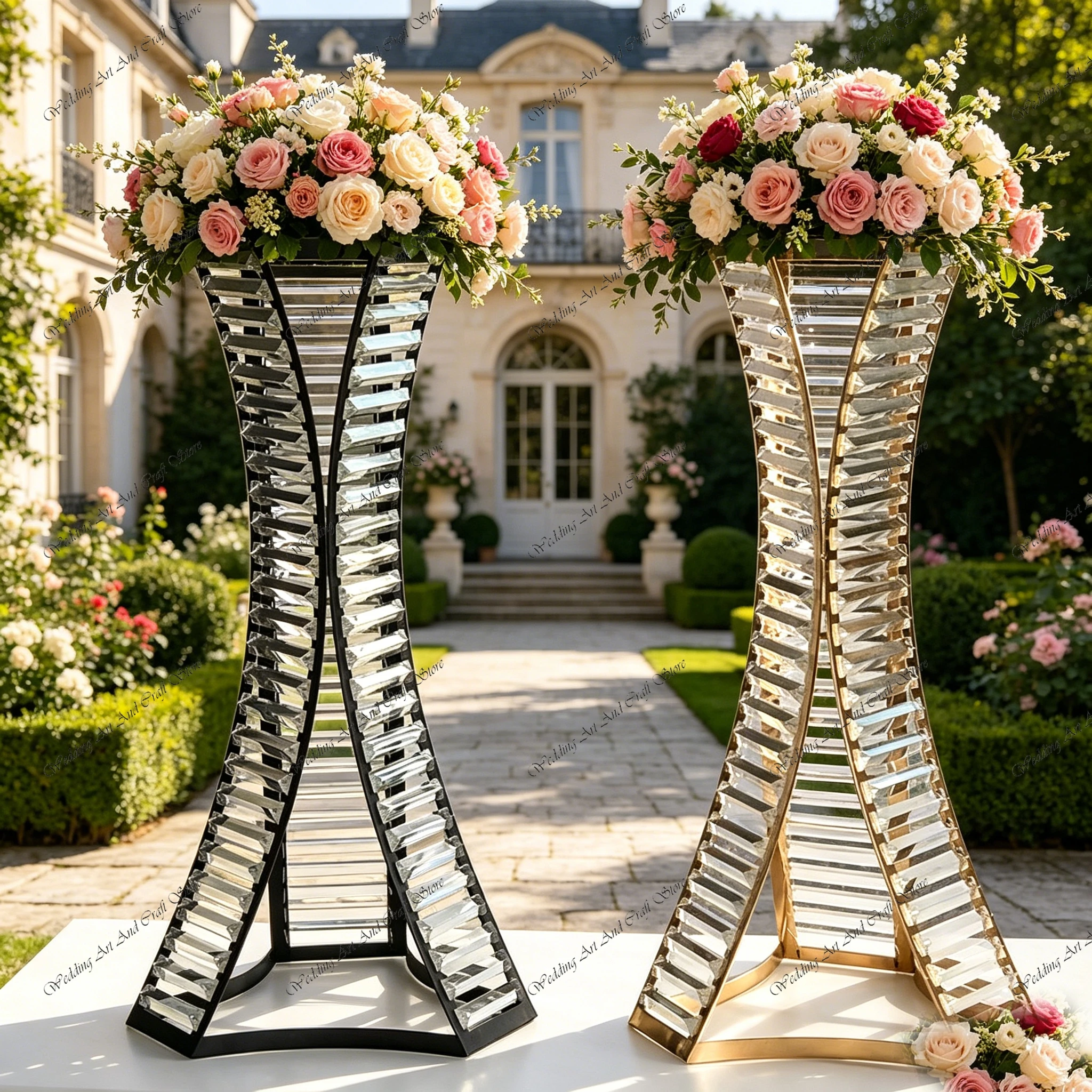 10pcs f30 80-95cm Gold Metal Clear Flower Arrangement Vase Table Decoration Crystal Flower Stand Centerpiece for Wedding ivy1058
10pcs f30 80-95cm Gold Metal Clear Flower Arrangement Vase Table Decoration Crystal Flower Stand Centerpiece for Wedding ivy1058