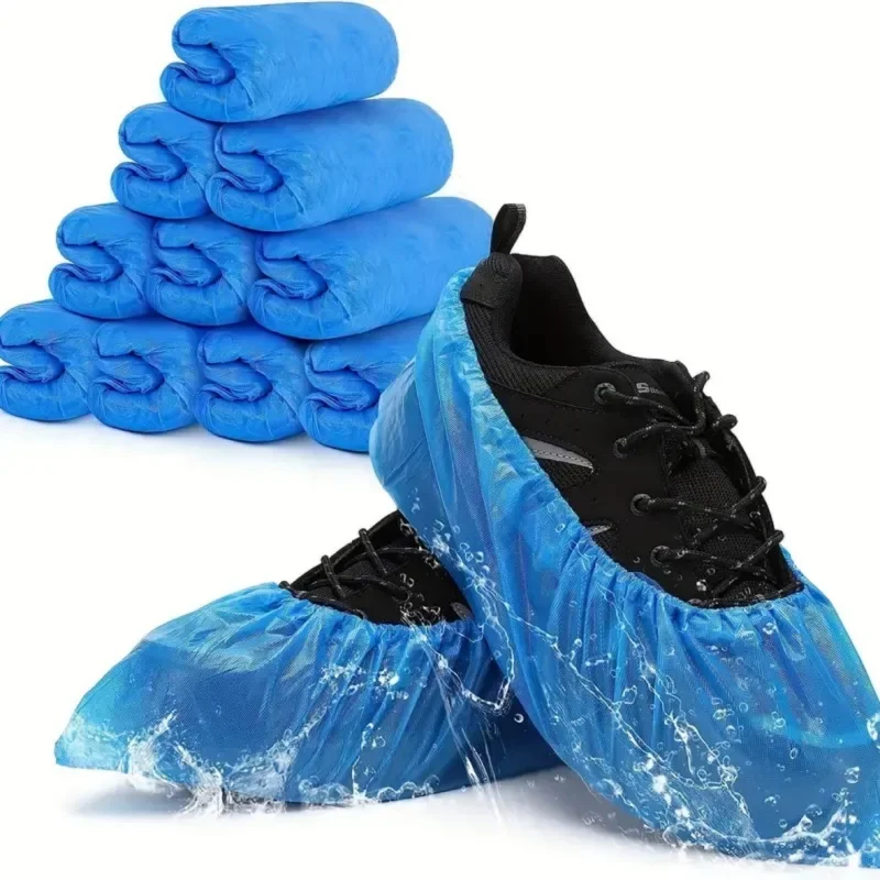 100pcs Disposable Waterproof Shoe Cover Plastic Non-slip Foot Cover Indoor PE Padded Overshoes Rain Mud-proof Shoe Cover
100pcs Disposable Waterproof Shoe Cover Plastic Non-slip Foot Cover Indoor PE Padded Overshoes Rain Mud-proof Shoe Cover