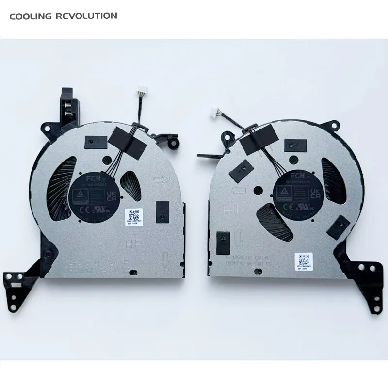 New Original Laptop CPU GPU Cooling Fan For Lenovo Legion R7000P 2025 Pro 5 16ADR10 83LT 16AFR10 83F2 FCN F24264 F24265 12V 1A
New Original Laptop CPU GPU Cooling Fan For Lenovo Legion R7000P 2025 Pro 5 16ADR10 83LT 16AFR10 83F2 FCN F24264 F24265 12V 1A