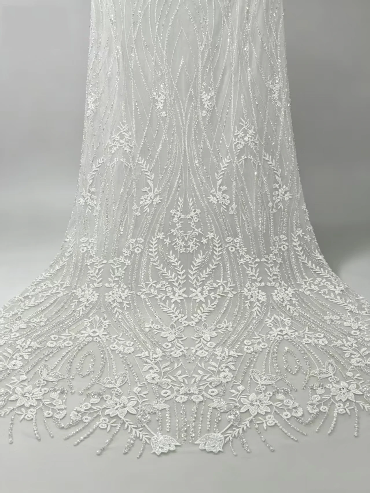 XILEI #20 Luxury Laces On Sale 1 Yard High Quality Heavy Beaded Bridal Wedding Dress DIY Sewing Yard
XILEI #20 Luxury Laces On Sale 1 Yard High Quality Heavy Beaded Bridal Wedding Dress DIY Sewing Yard