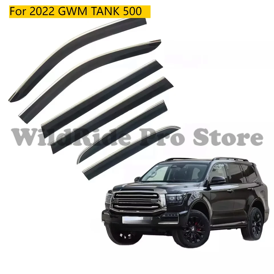 For 2022 GWM TANK 500 Wind Deflector Wind Visors Rain Guards 6pcs Car Wind Deflectors
For 2022 GWM TANK 500 Wind Deflector Wind Visors Rain Guards 6pcs Car Wind Deflectors