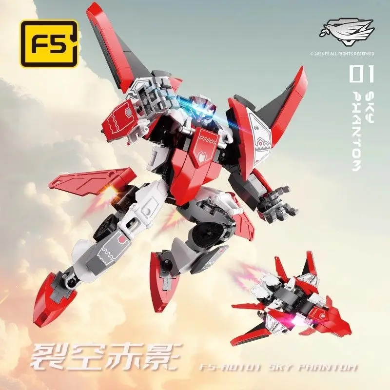 New Star Machine Change Building Blocks Mecha Assembled Robot Ornaments Children's Educational Toys Collection Holiday Gift
New Star Machine Change Building Blocks Mecha Assembled Robot Ornaments Children's Educational Toys Collection Holiday Gift