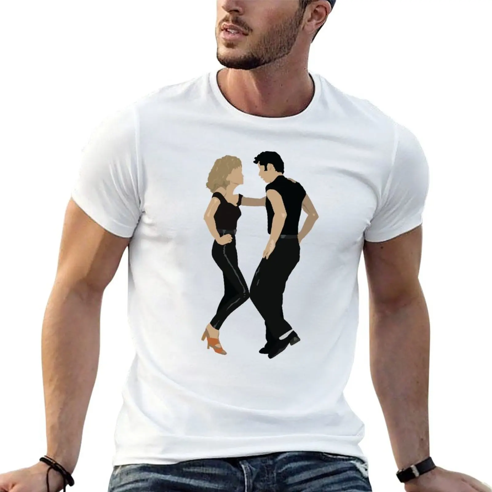 Grease - Danny and Sandy T-Shirt man t shirt graphic men t shirt cotton 100% T-Shirt
Grease - Danny and Sandy T-Shirt man t shirt graphic men t shirt cotton 100% T-Shirt