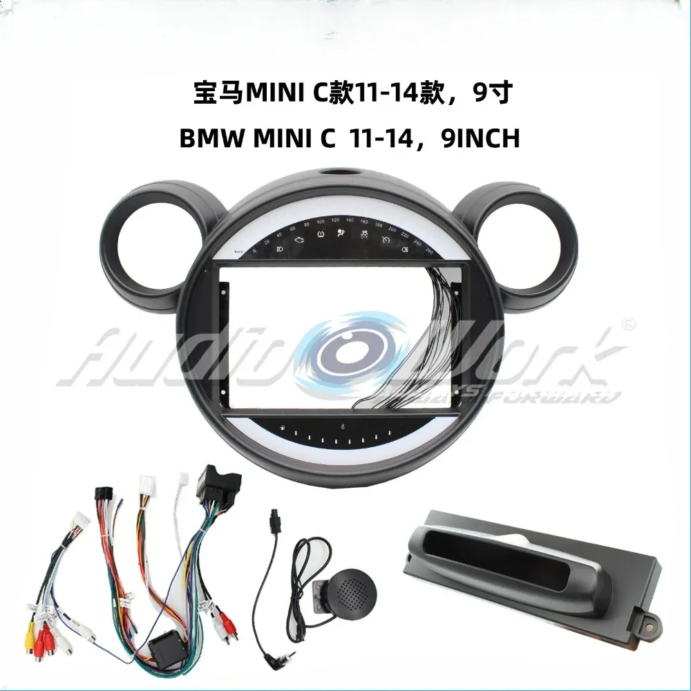 For 2011-2014 BMW MINI C 9 Inch Car Multimedia Player Auto Radio Frame Android Radio Dash Fitting Panel Kit Navigation frame
For 2011-2014 BMW MINI C 9 Inch Car Multimedia Player Auto Radio Frame Android Radio Dash Fitting Panel Kit Navigation frame