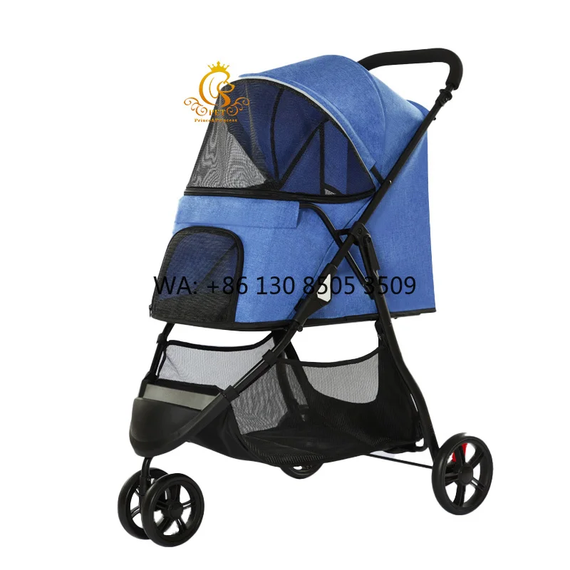 EUR VET New Wholesale Durable Pet Stroller Travel Outdoor Walking Dog Stroller for Medium Dogs and Cats With 4 Wheels
EUR VET New Wholesale Durable Pet Stroller Travel Outdoor Walking Dog Stroller for Medium Dogs and Cats With 4 Wheels
