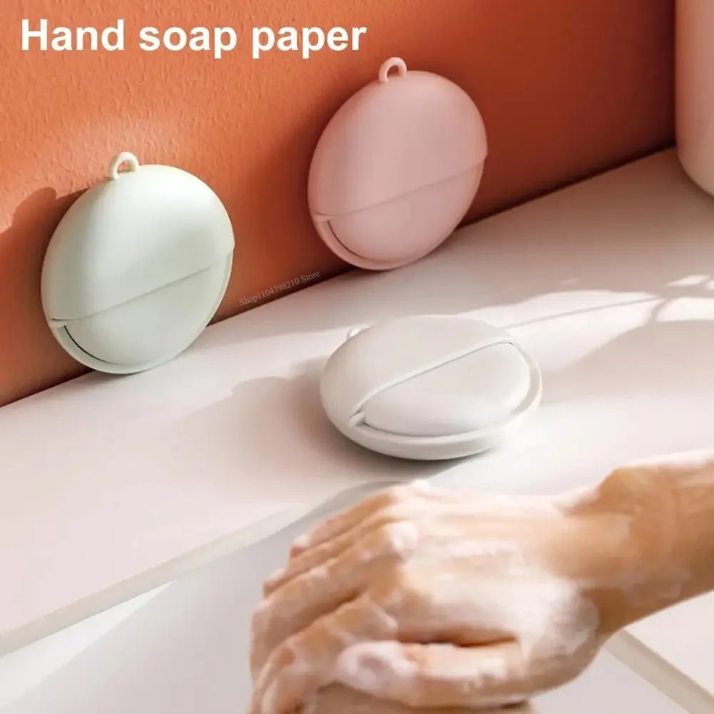 50PCS Mini Portable Disposable Travel Soap Paper Sheets Skin Friendly Soap Flakes for Outdoor Travel
50PCS Mini Portable Disposable Travel Soap Paper Sheets Skin Friendly Soap Flakes for Outdoor Travel