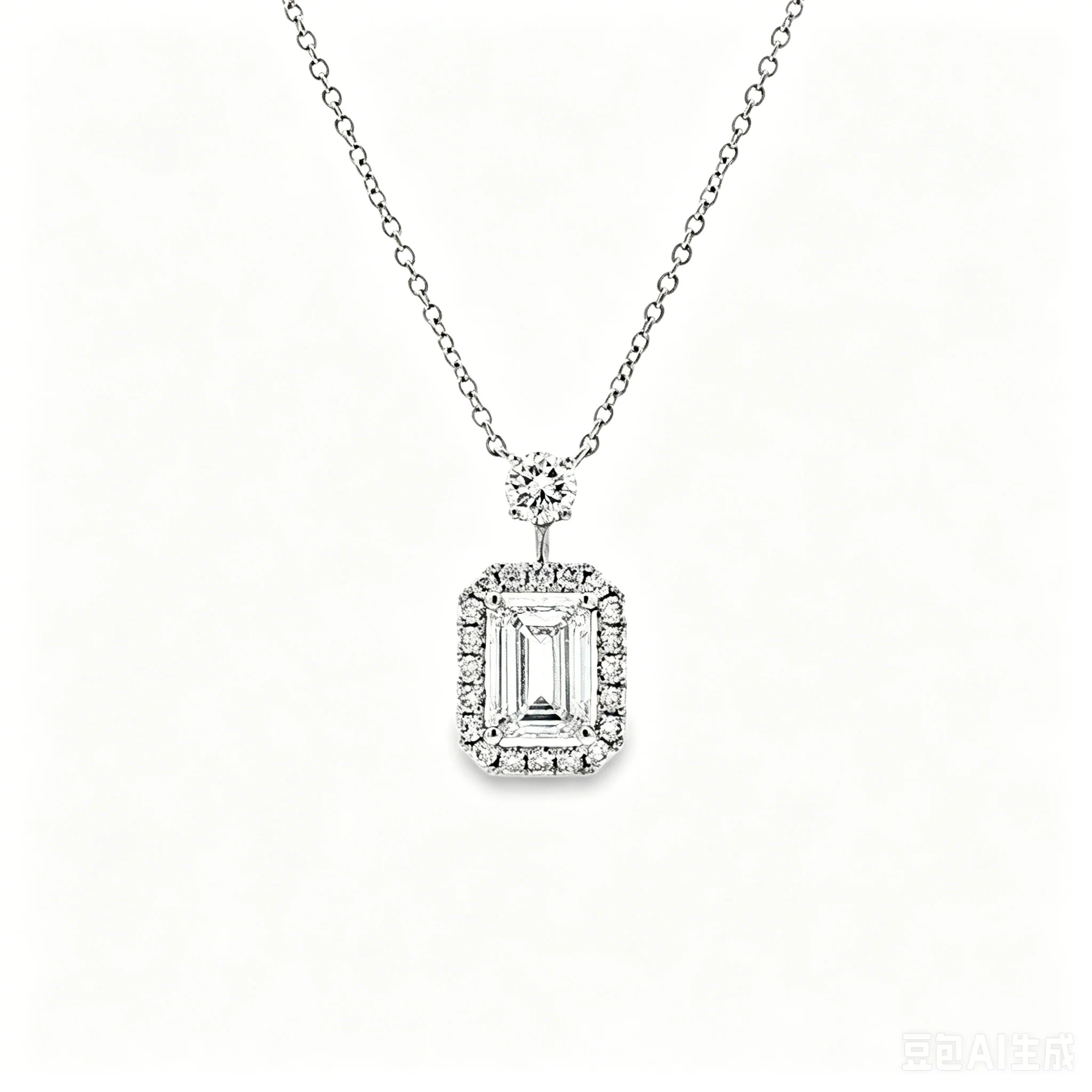 Solid PT950 Platinum 3CT Lab Grown Emerald-Cut IGI Certified EF VS-VVS Diamond Necklace Halo Pendant for Women Fine Jewelry Gift
Solid PT950 Platinum 3CT Lab Grown Emerald-Cut IGI Certified EF VS-VVS Diamond Necklace Halo Pendant for Women Fine Jewelry Gift