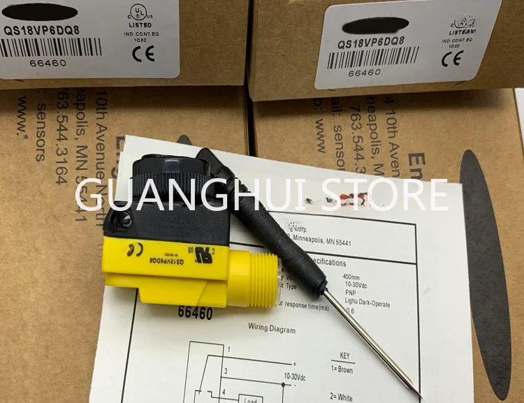 QS18EP6DVQ8 QS18EP6DVQ New Photoelectric Switch Sensor Spot Stock Fast Delivery
QS18EP6DVQ8 QS18EP6DVQ New Photoelectric Switch Sensor Spot Stock Fast Delivery