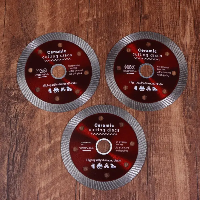 1/3/5Pcs Turbo Cutting Disc Set For Angle Grinder Porcelain Tile Ceramic Granite Marble Heavy Duty Construction Saw Discs
1/3/5Pcs Turbo Cutting Disc Set For Angle Grinder Porcelain Tile Ceramic Granite Marble Heavy Duty Construction Saw Discs