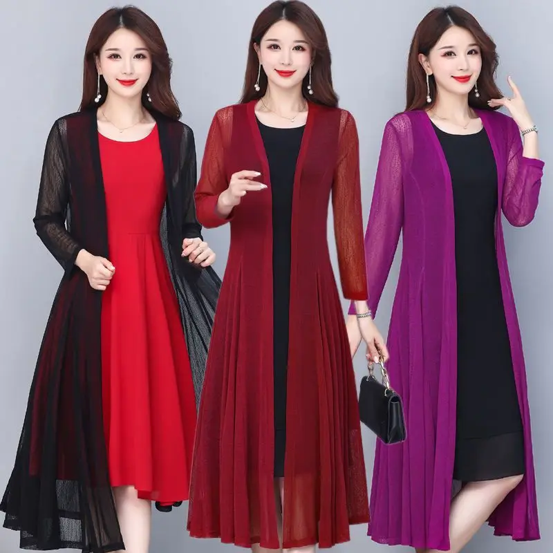 Shawl Women Summer Long Cardigan Lightweight Sun Protection Jacket Women's Clothing Outerwear Trench Coat for Women Jacket Black
Shawl Women Summer Long Cardigan Lightweight Sun Protection Jacket Women's Clothing Outerwear Trench Coat for Women Jacket Black