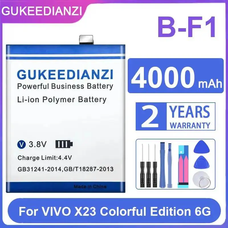 4000Mah B-F1 For Vivo X23 Colorful Edition 6G Environmentally Friendly Mobile Phone Battery
4000Mah B-F1 For Vivo X23 Colorful Edition 6G Environmentally Friendly Mobile Phone Battery