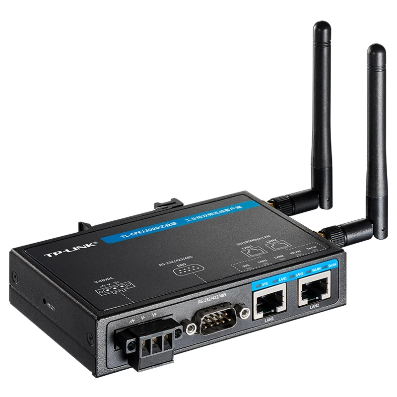 TP-LINK Industrial grade dual-band wireless client TL-CPE1300D -40℃~+75℃ 2.4GHz/5GHz 11AC Client-Router CE Chinese version
TP-LINK Industrial grade dual-band wireless client TL-CPE1300D -40℃~+75℃ 2.4GHz/5GHz 11AC Client-Router CE Chinese version