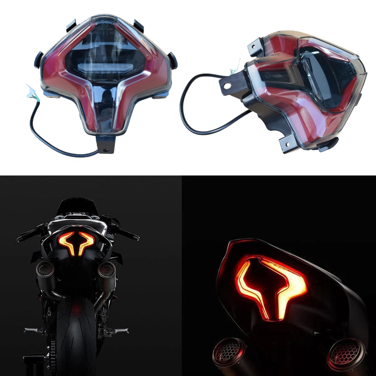 Для CFMOTO 450SR CF450SR CF400-6 CF MOTO SR400 400-6 задние части мотоцикла задние фонари тормозные лампы
Для CFMOTO 450SR CF450SR CF400-6 CF MOTO SR400 400-6 задние части мотоцикла задние фонари тормозные лампы