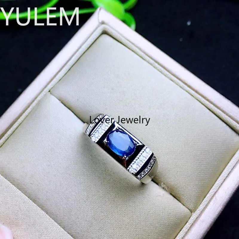 Genuine 1ct Natural Sapphire Ring with Silver 925 for Men's Eternal Rings as Wedding Engagement Anniversary Vintage Jewelry Gift
Genuine 1ct Natural Sapphire Ring with Silver 925 for Men's Eternal Rings as Wedding Engagement Anniversary Vintage Jewelry Gift
