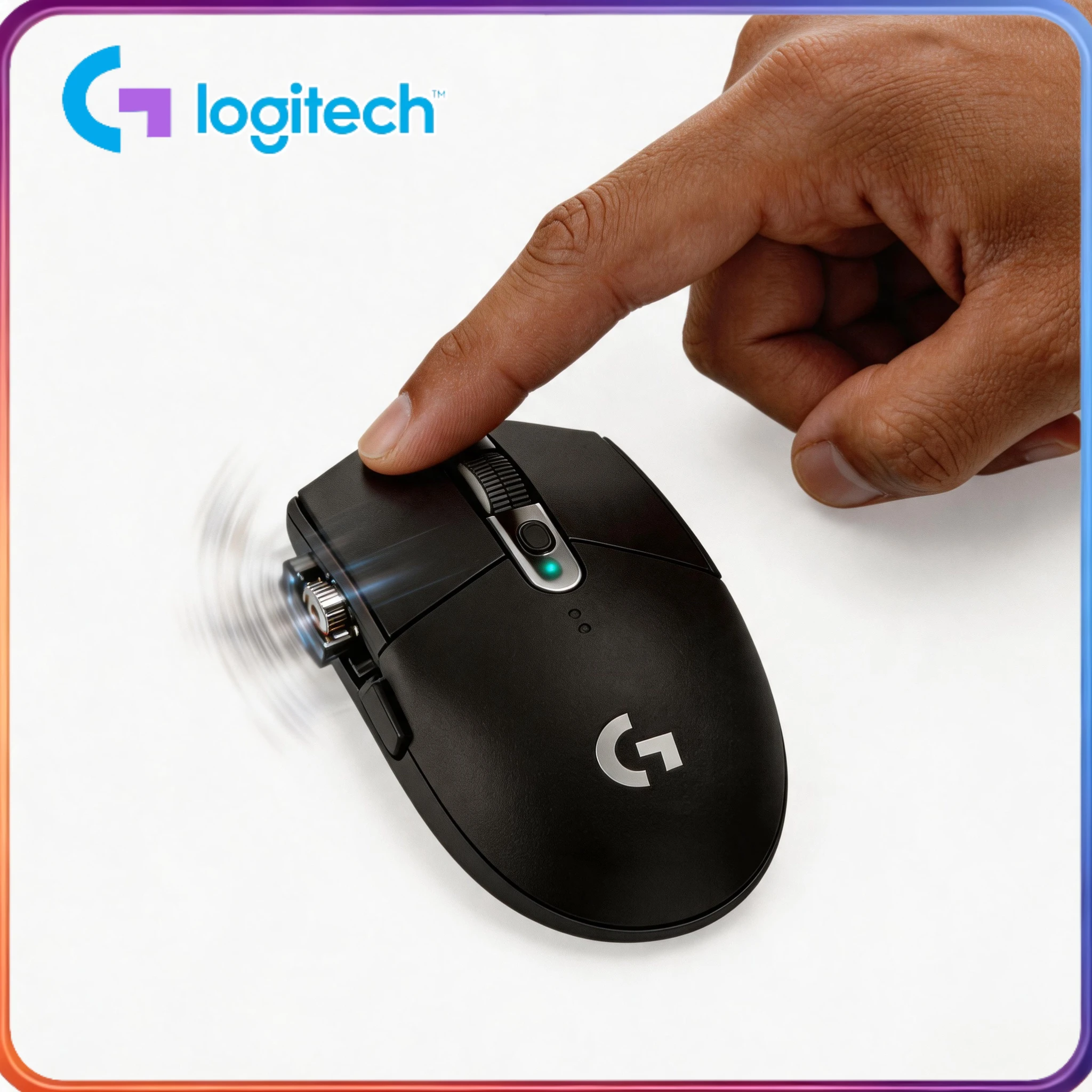 Logitech G304/G305 wireless gaming mouse, powered by long-lasting battery, ergonomically designed to fit the palm and providing
Logitech G304/G305 wireless gaming mouse, powered by long-lasting battery, ergonomically designed to fit the palm and providing