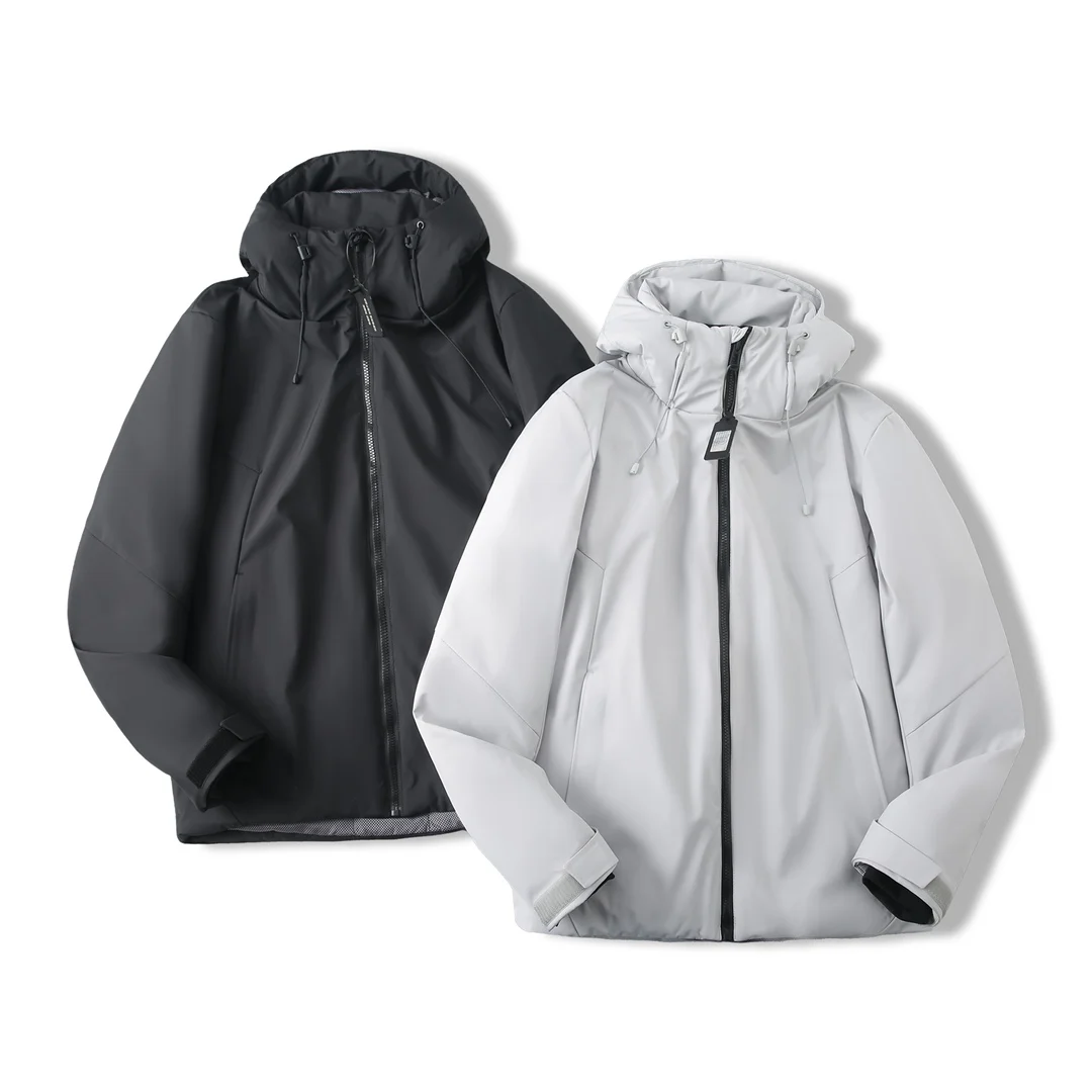 Men's Outdoor Sports Jaet Tee-in-One down Filling Hard ell Coat Warmth Windproof Taped Ss Youth Faion Polyester Fiber
Men's Outdoor Sports Jaet Tee-in-One down Filling Hard ell Coat Warmth Windproof Taped Ss Youth Faion Polyester Fiber