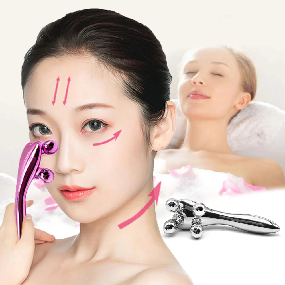 4D Roller Massager Face Massage Tool Jaw Lift Face Thin Body Slimming Y Shape Massageroller Beauty Skin Care Legs Anti Cellulite
4D Roller Massager Face Massage Tool Jaw Lift Face Thin Body Slimming Y Shape Massageroller Beauty Skin Care Legs Anti Cellulite