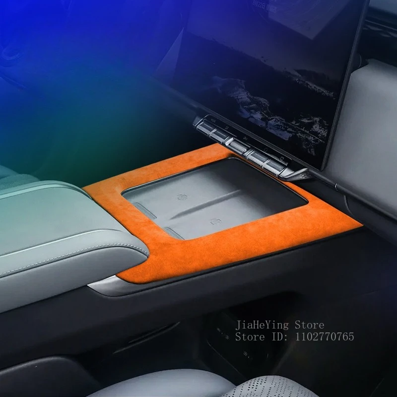 For Zeekr 7X Suede Wireless Charging Panel Frame Car Wireless Charging Decorative Outer Frame Film Interior Decor Accessories
For Zeekr 7X Suede Wireless Charging Panel Frame Car Wireless Charging Decorative Outer Frame Film Interior Decor Accessories