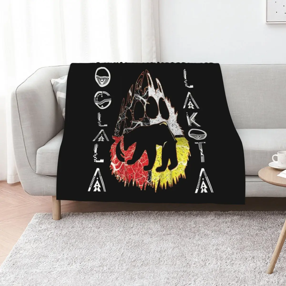 Oglala Lakota Medicine Wheel Bear Paw Native Americans Throw Blanket christmas decoration warm winter Warm Beach Blankets
Oglala Lakota Medicine Wheel Bear Paw Native Americans Throw Blanket christmas decoration warm winter Warm Beach Blankets