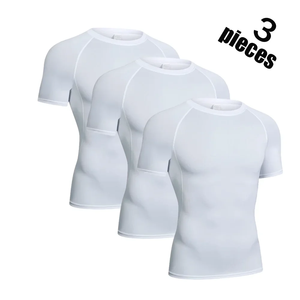 3Pcs Summer Men's Running Quick Drying T-shirts Breathable Jogging Tees Soft Elasticity Outdoor Sports Short Shirt
3Pcs Summer Men's Running Quick Drying T-shirts Breathable Jogging Tees Soft Elasticity Outdoor Sports Short Shirt