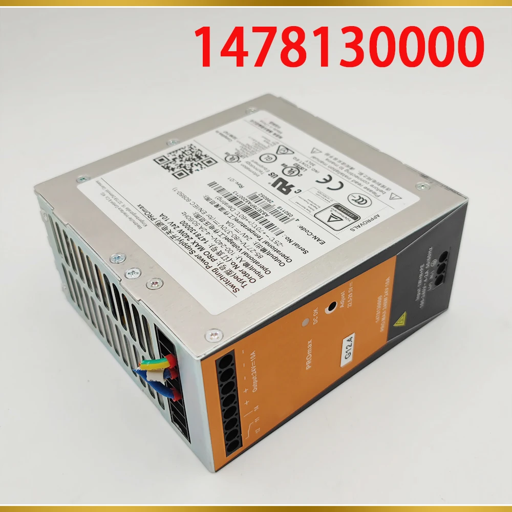 Для Weidmuller PRO MAX 240 Вт 24 В 10 А Импульсный источник питания PROmax Выход 24 В 10 А 1478130000
Для Weidmuller PRO MAX 240 Вт 24 В 10 А Импульсный источник питания PROmax Выход 24 В 10 А 1478130000