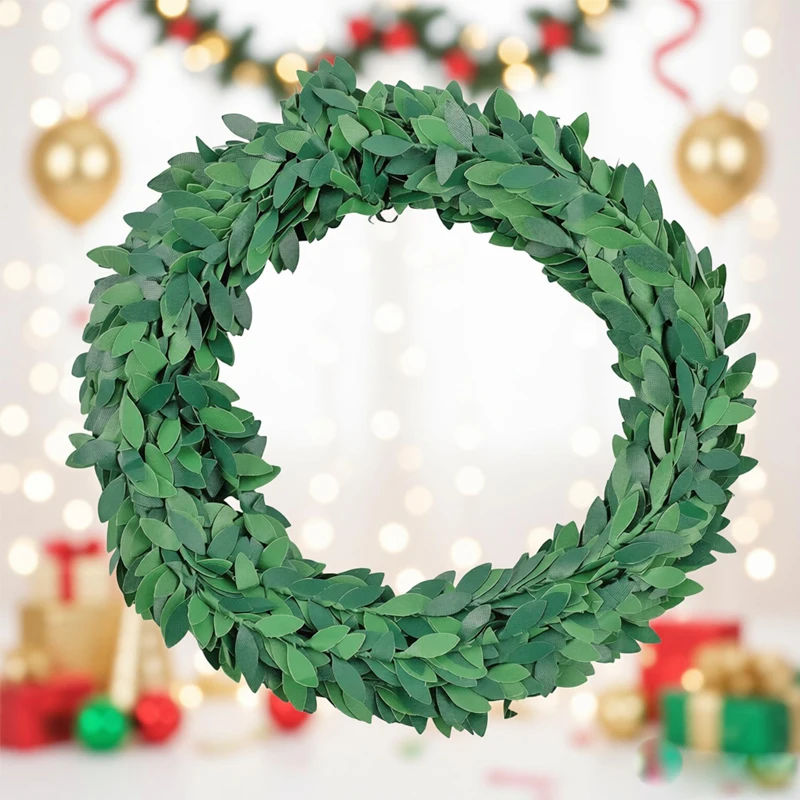 Artificial Green Plants 7.5M Iron Wire Vines Christmas Wreaths DIY Weaving Handmade Vines Plant Party Decorations Green Leaves
Artificial Green Plants 7.5M Iron Wire Vines Christmas Wreaths DIY Weaving Handmade Vines Plant Party Decorations Green Leaves