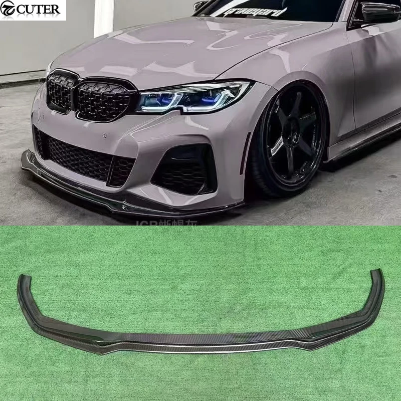 G20 3 Series M-tech V Style Carbon Fiber Front Bumper Lip Splitter for Bmw G20 325i 330i 340i 2020
G20 3 Series M-tech V Style Carbon Fiber Front Bumper Lip Splitter for Bmw G20 325i 330i 340i 2020