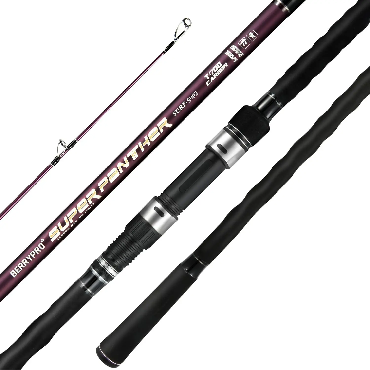 Surf Spinning Rod Carbon Fiber Travel Fishing Rod 9ft-13ft 3in
Surf Spinning Rod Carbon Fiber Travel Fishing Rod 9ft-13ft 3in