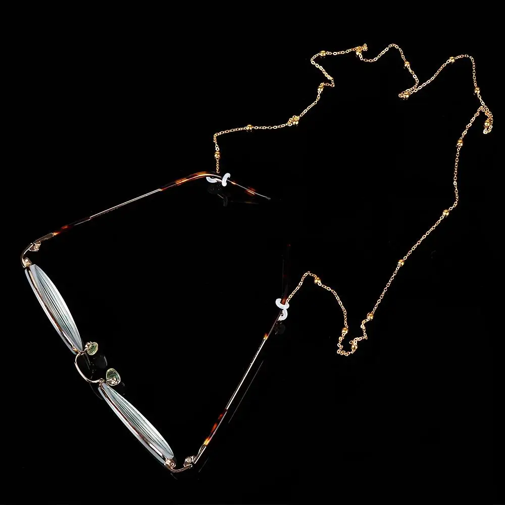 Metal Holder Beaded Beads Fashion Eyewear Man Straps Women Gold Reading Sunglasses Glasses Chain
Metal Holder Beaded Beads Fashion Eyewear Man Straps Women Gold Reading Sunglasses Glasses Chain