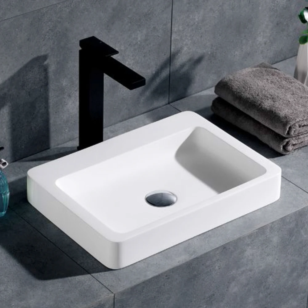 *# Durable Bathroom White All Shape Sink Artificial Stone Above Counter Basin
*# Durable Bathroom White All Shape Sink Artificial Stone Above Counter Basin