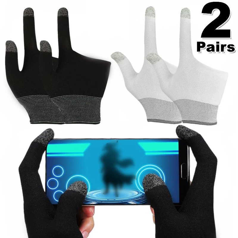 2-Finger Thumb Sleeve Gloves For Gamer Non scratch Slip Portable Mobile Gaming Gloves Gaming Accessories Comfortable Sweat Proof
2-Finger Thumb Sleeve Gloves For Gamer Non scratch Slip Portable Mobile Gaming Gloves Gaming Accessories Comfortable Sweat Proof