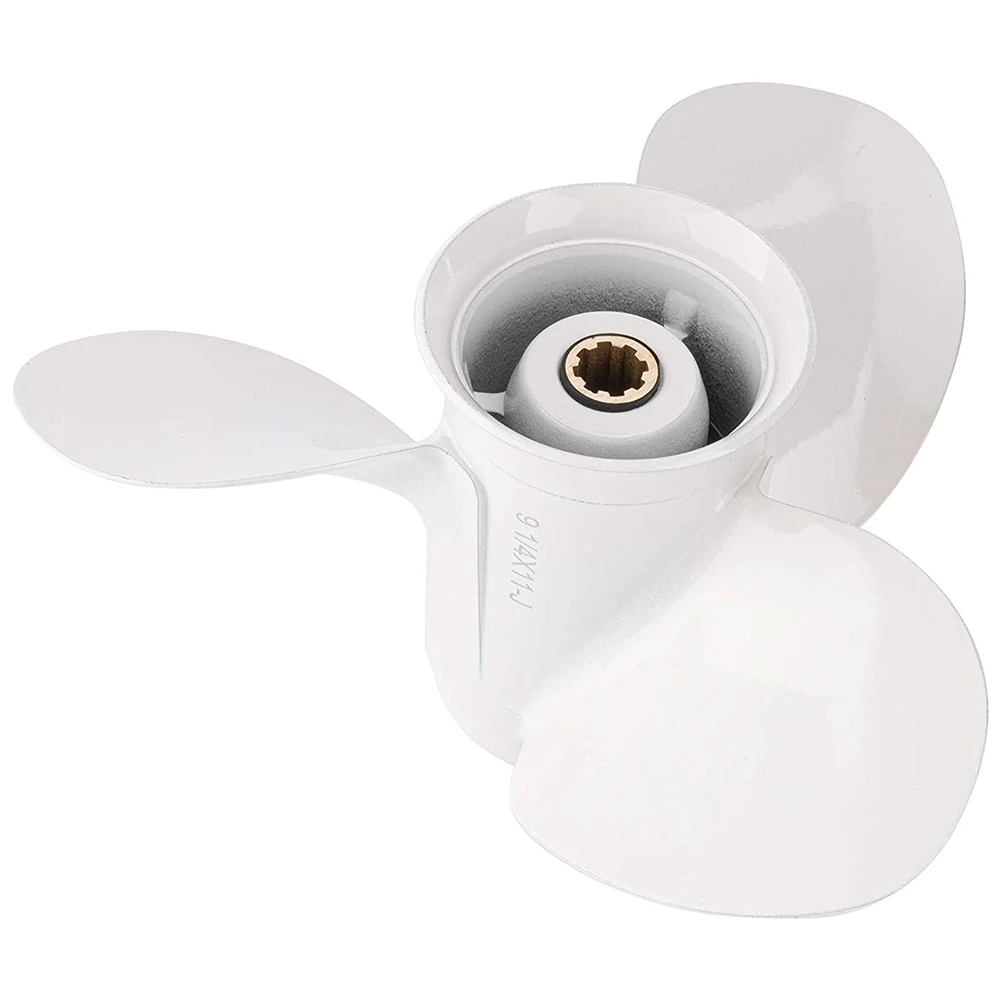 A65P-Outboard Propeller For Yamaha 9.9Hp 15Hp 9 1/4X 9 Boat Motor Screw Ship Marine Engine Parts 3 Blade 8 Spline
A65P-Outboard Propeller For Yamaha 9.9Hp 15Hp 9 1/4X 9 Boat Motor Screw Ship Marine Engine Parts 3 Blade 8 Spline