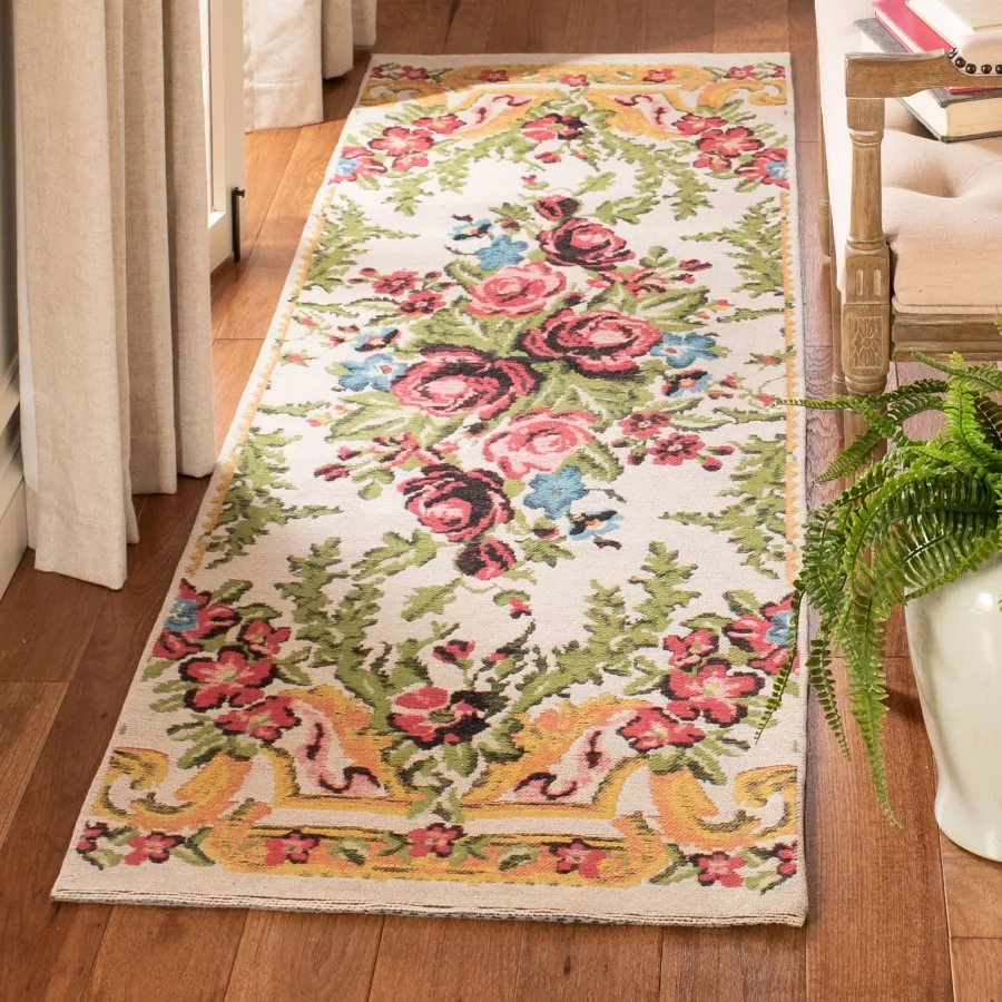 Elegant ic Vintage Oriental Rug in Ivory and Rose for Indoor Spaces - Perfect for Living Rooms Bedrooms and Dining Areas
Elegant ic Vintage Oriental Rug in Ivory and Rose for Indoor Spaces - Perfect for Living Rooms Bedrooms and Dining Areas