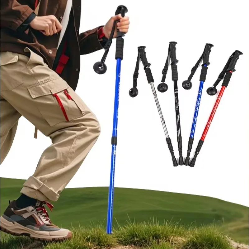 135Cm Light Hiking Retractable Custom Folding Adjustable Mobile Foldable Rattan Camping Aluminum Cane Hiking Cane 
135Cm Light Hiking Retractable Custom Folding Adjustable Mobile Foldable Rattan Camping Aluminum Cane Hiking Cane