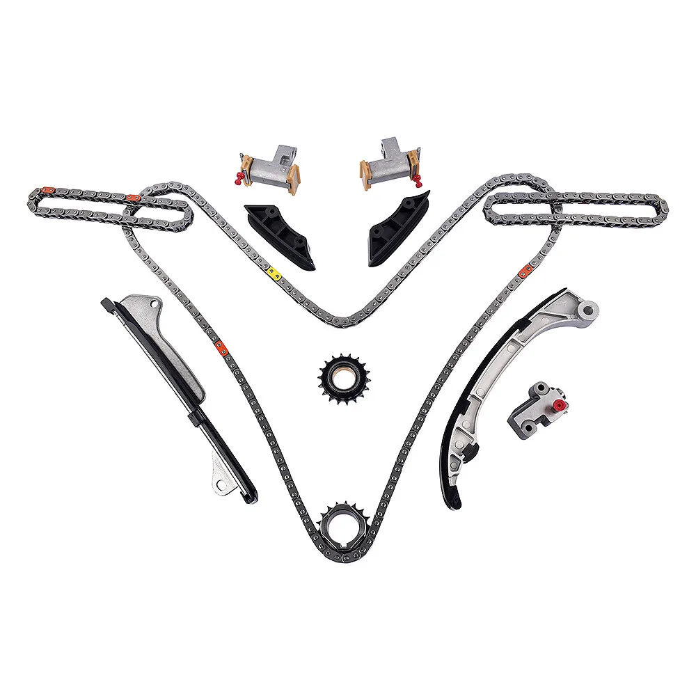 AP01 Timing Chain Kit For Lexus ES350 GS300 GS350 Toyota RAV4 Camry 2.5 3.0 3.5L V6 13506-0P011, 13560-0P010, 13550-0P010, 13540-31021, 13561-31021, 13559-31020, 13562-0P010, 13507-0P010, 13530-31021, 13521-0P011
AP01 Timing Chain Kit For Lexus ES350 GS300 GS350 Toyota RAV4 Camry 2.5 3.0 3.5L V6 13506-0P011, 13560-0P010, 13550-0P010, 13540-31021, 13561-31021, 13559-31020, 13562-0P010, 13507-0P010, 13530-31021, 13521-0P011