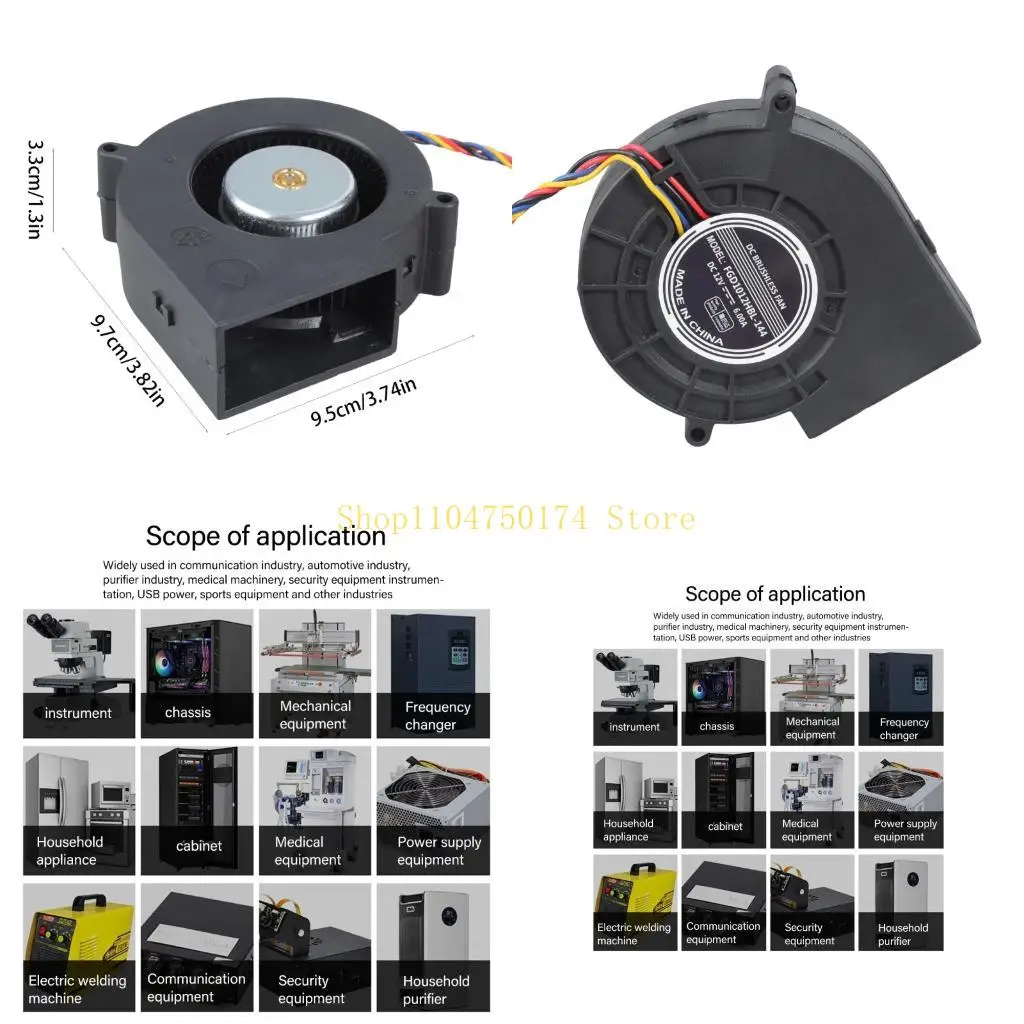 4-проводной вентилятор с ШИМ-регулированием скорости, 12 В, 6 А, 97 мм, два шарикоподшипника, высокая мощность CFM, охлаждение
4-проводной вентилятор с ШИМ-регулированием скорости, 12 В, 6 А, 97 мм, два шарикоподшипника, высокая мощность CFM, охлаждение