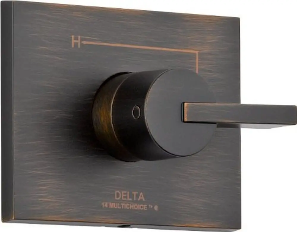 Single Handle Pressure Balance Shower Valve Trim Kit Bronze Finish
Single Handle Pressure Balance Shower Valve Trim Kit Bronze Finish