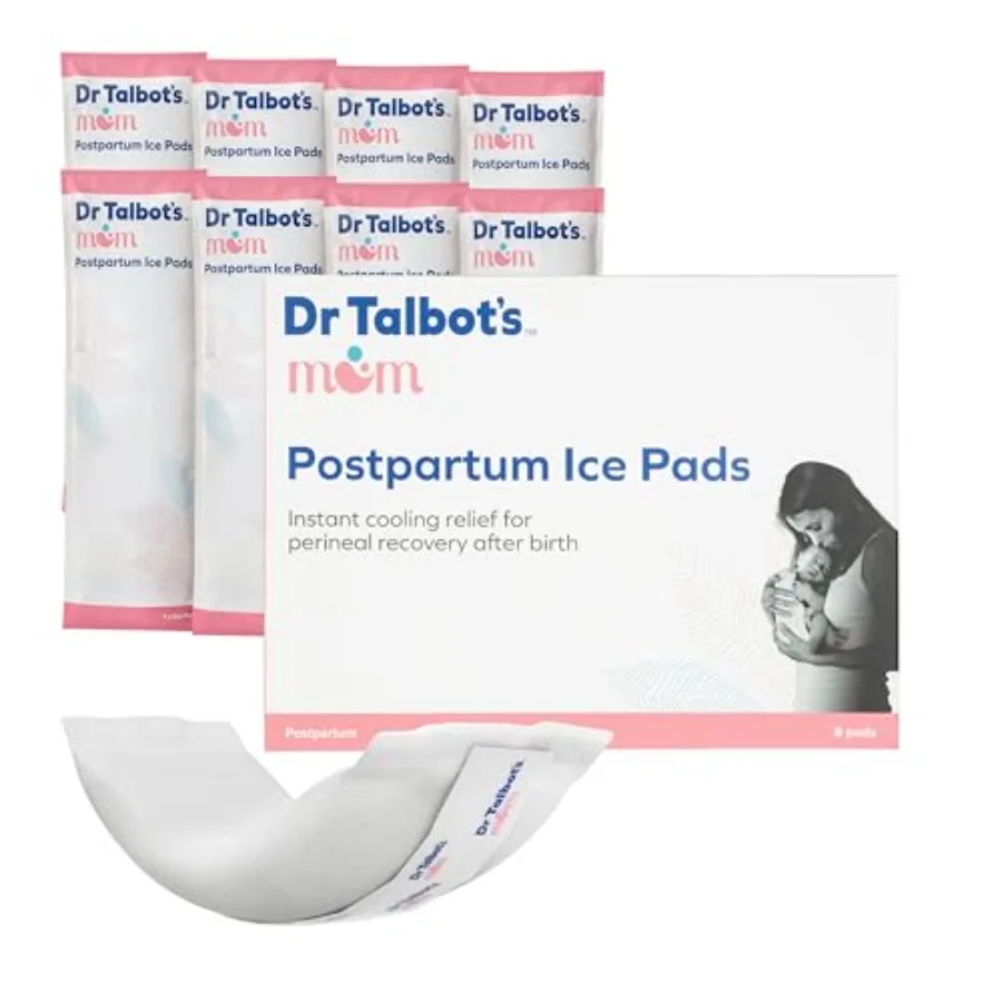 Dr. Talbot's Mom for Pain Relief - 8-Pack - 2-in-1 Absorbent for Women After Birth
Dr. Talbot's Mom for Pain Relief - 8-Pack - 2-in-1 Absorbent for Women After Birth