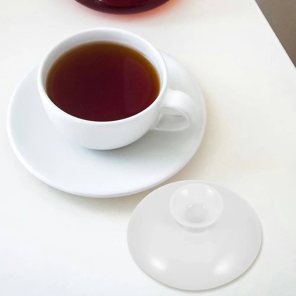 Ceramic Teacup Lid 3.2 Inch Versatile Use for Tea Coffee Mugs Easy to Clean Stylish Accessory Replacement Cup Lid Ceramic
Ceramic Teacup Lid 3.2 Inch Versatile Use for Tea Coffee Mugs Easy to Clean Stylish Accessory Replacement Cup Lid Ceramic
