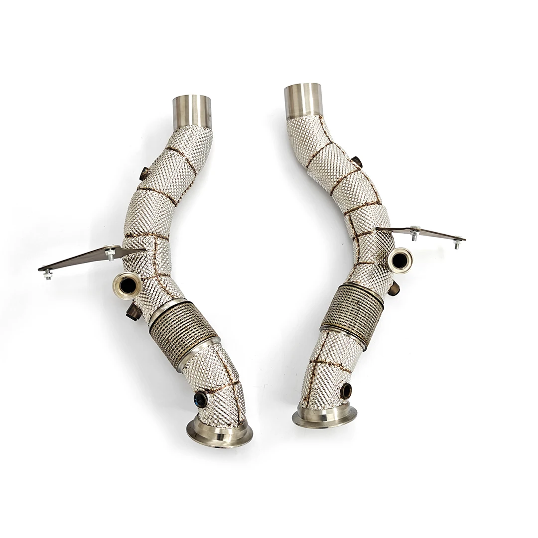 High Quality CSZ Exhaust for F8 Spider Tributo 3.9T V8 Racing Downpipe With Heat Stainless Steel Exhaust
High Quality CSZ Exhaust for F8 Spider Tributo 3.9T V8 Racing Downpipe With Heat Stainless Steel Exhaust