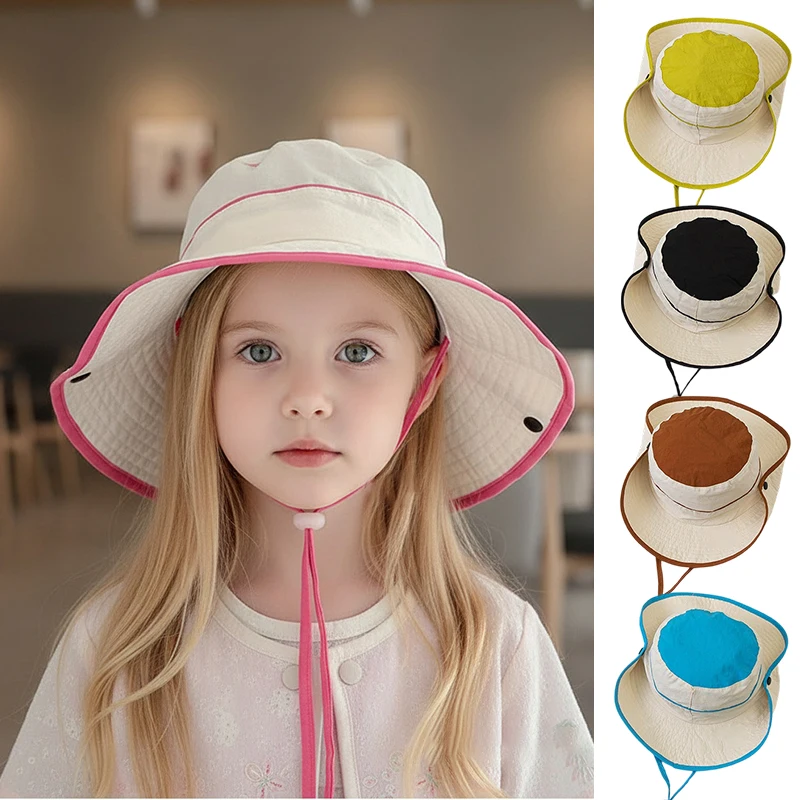 Quick-Drying Fisherman Hat for Children Summer Sun Protection Hats Large Brim Boys Girls Bucket Cap Outdoor Travel Accessories
Quick-Drying Fisherman Hat for Children Summer Sun Protection Hats Large Brim Boys Girls Bucket Cap Outdoor Travel Accessories