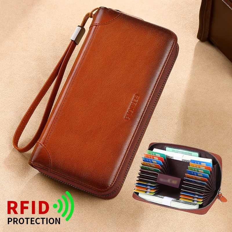 RFID men's wallet card bag is versatile and can hold car keys, mobile phones, bills, large capacity bags, hand-held bags, holida
RFID men's wallet card bag is versatile and can hold car keys, mobile phones, bills, large capacity bags, hand-held bags, holida