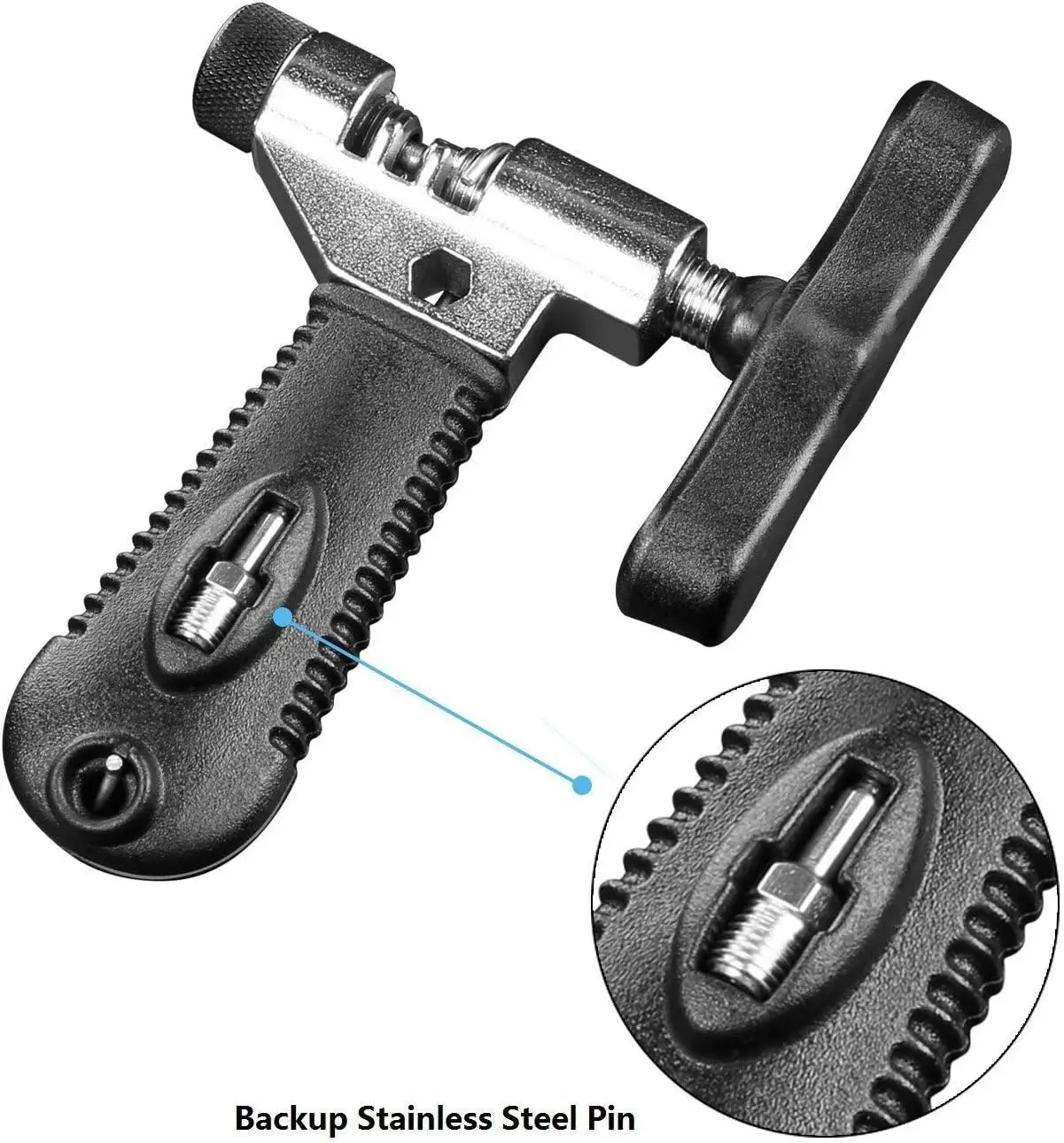 Universal Bike Chain Tool, Road & Mountain Bicycle Chain Breaker & Installer Kit, Chian Splitter Repair Kit
Universal Bike Chain Tool, Road & Mountain Bicycle Chain Breaker & Installer Kit, Chian Splitter Repair Kit