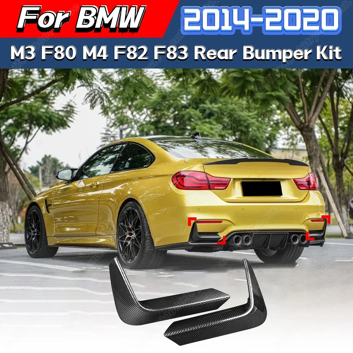 For BMW M3 F80 M4 F82 F83 2014 2015 2016 2017 2018 2019 2020 Rear Bumper Collision Protection Cover Spoiler Rear Angle Body Kit
For BMW M3 F80 M4 F82 F83 2014 2015 2016 2017 2018 2019 2020 Rear Bumper Collision Protection Cover Spoiler Rear Angle Body Kit