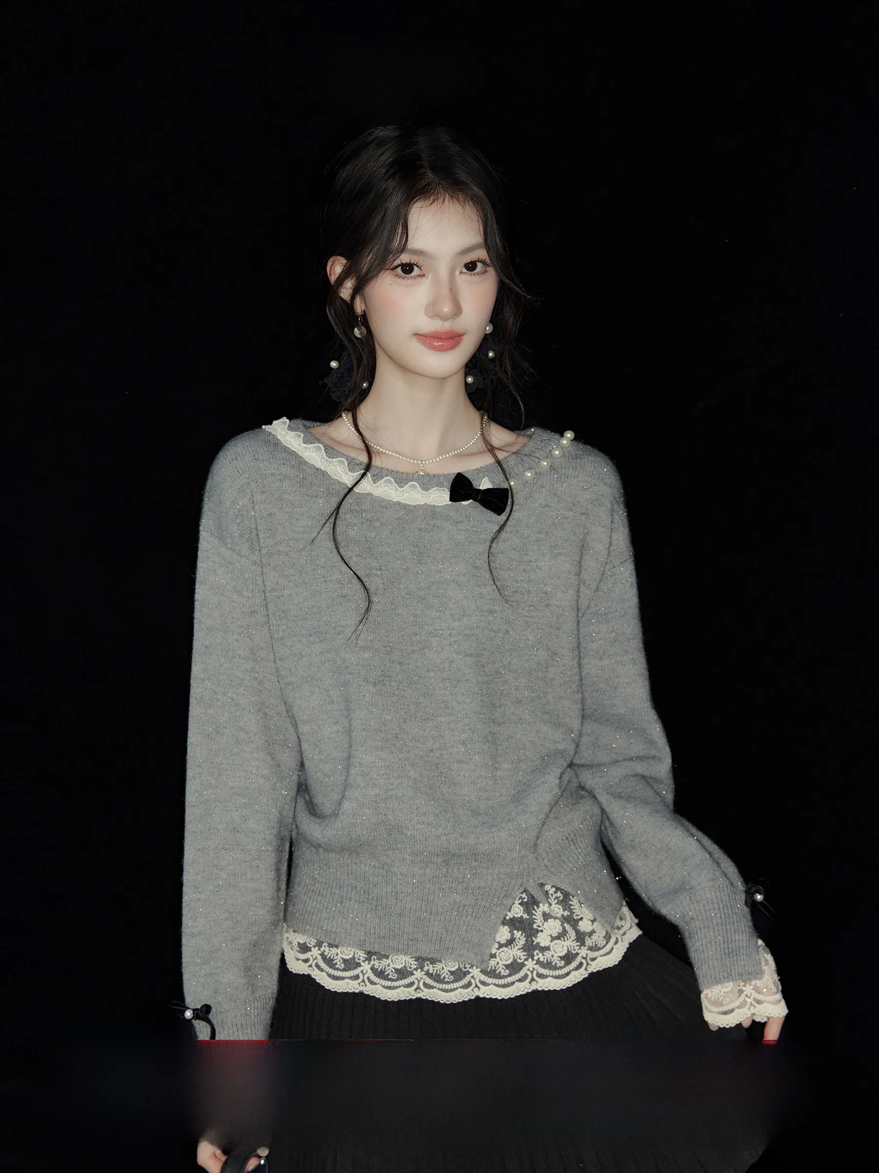 Ele Pearl Knot Свитер Женская внутренняя одежда Base irt Осень Зима Тепло Отопление круглый Ne Long Sve Top
Ele Pearl Knot Свитер Женская внутренняя одежда Base irt Осень Зима Тепло Отопление круглый Ne Long Sve Top