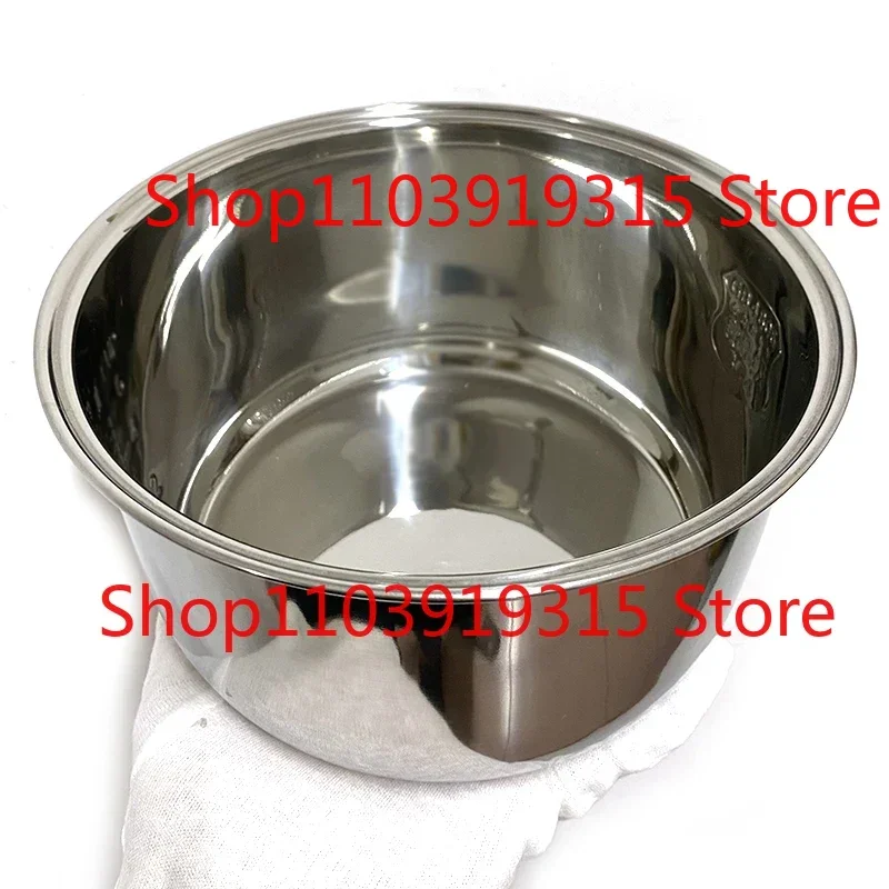 304 Stainless Steel Rice Cooker Inner bowl for Tiger JBV-S10U 5.5 cup replacement Inner pot
304 Stainless Steel Rice Cooker Inner bowl for Tiger JBV-S10U 5.5 cup replacement Inner pot